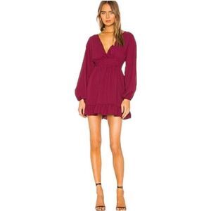 Size L-Revolve Tularosa Jordan Magenta Dress